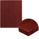 Flash Furniture TP-MAH-2430-GG Rectangular Table Top, 30"W x 24"D, 2" Thick Drop-Lip, High Gloss Resin Mahogany Finish 1 image