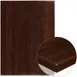 Flash Furniture TP-WAL-3042-GG Rectangular Table Top, 42"W x 30"D, 2" Thick Drop-Lip, High Gloss Resin, Walnut Finish 1 image
