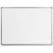 Flash Furniture YU-90X120-WHITE-GG Magnetic Erase Board, 48" x 36", Aluminum Frame, Hooks 1 image