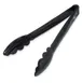 Carlisle 470903 Carly Utility Tongs, 9" Black Plastic, Dishwasher‑Safe, NSF, Made in USA 1 image