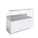 Ciam USA CIAM 6040 SQ8R4UP13GL24I 84" Gelato/Ice Cream Dipping Cabinet w/ Sneeze Guard 1 image
