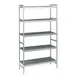 Fermod 5R35B83 Fermostock® Starter Shelving Unit 5‑Tier 83″ H × 35″ W × 18″ D Gray 800 lb Capacity NSF Dishwasher‑Safe 1 image