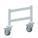 Fermod 6669111MOB-R1 Fermostock Mobile Dunnage Rack Upright, 12H, 14D, NSF, 20 micron anodized aluminum 1 image
