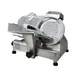 Omcan USA 13616 Meat Slicer – 9" Carbon Steel Blade, Belt‑Driven, 1/4 HP, 120V 60Hz, Anodized Aluminum 5 image