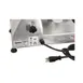 Omcan USA 13616 Meat Slicer – 9" Carbon Steel Blade, Belt‑Driven, 1/4 HP, 120V 60Hz, Anodized Aluminum 8 image