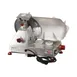 Omcan USA 13623 Elite Meat Slicer – 10” Carbon Steel Blade, Belt Manual Gravity Feed, 1/4 HP 120V 60Hz, Aluminum Body 2 image
