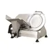 Omcan USA 13625 Meat Slicer – 11” Carbon Steel Blade, Belt-Driven Gravity Feed, Aluminum, .35 HP, 110V, NEMA 5-15P 2 image