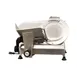 Omcan USA 13625 Meat Slicer – 11” Carbon Steel Blade, Belt-Driven Gravity Feed, Aluminum, .35 HP, 110V, NEMA 5-15P 3 image
