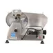 Omcan USA 13625 Meat Slicer – 11” Carbon Steel Blade, Belt-Driven Gravity Feed, Aluminum, .35 HP, 110V, NEMA 5-15P 6 image
