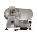 Omcan USA 13628 Meat Slicer – 12” Carbon Steel Blade, Belt‑Driven, Gravity Feed, 1/3 HP, 120V, Aluminum Body 3 image