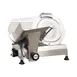 Omcan USA 13628 Meat Slicer – 12” Carbon Steel Blade, Belt‑Driven, Gravity Feed, 1/3 HP, 120V, Aluminum Body 4 image