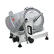 Omcan USA 19068 12" Dia Meat Slicer, Anodized Aluminum Blade, 1/3 HP, 110V, Belt Drive, Gravity Feed, NEMA 5‑15P Cord 1 image