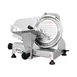 Omcan USA 21629 - Manual Gravity-Feed Meat Slicer, 9" Knife, 120W, 110V, Belt Drive, Anodized Aluminum, 0.16 HP 1 image