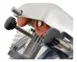 Omcan USA 41711 - Manual Meat Slicer, 10" Belt-Drive Knife, 1/5 HP 110V 60Hz Motor, NEMA 5-15P Cord, CE Certified 4 image