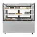 Koolmore BDC-13C Bakery Display, 47.6"W×27.3"D×48"H, 14 cu ft, Silver Steel, Glass, LED, Dual Doors 1 image