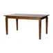 Flash Furniture KER-T-217EX-BRN-72-GG Henry 72" Rectangular Dining Table, 47" Wide, Solid Wood, Matte Brown Finish, Seats 8 1 image