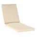 Flash Furniture LTS-CUSHION-3-BG-GG Lyra Outdoor Lounge Cushion, 3" Foam, Beige, UV-Coated Fabric, Piped Edges 1 image