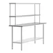 Flash Furniture NH-WT-2472-OSH-GG Reese Portable Prep & Work Table, 72" W X 24" D 1 image