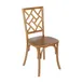 Flash Furniture ZH-8100-5-PEC-GG Brooklyn Dining Chair, 350 lb, Wood, Criss Cross Back, Pecan Finish 1 image