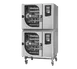 Blodgett INVOQ 61BG/61BG Double Stacked Half Size 14 Pan Gas Combi Oven w/ Touchscreen, Boiler Steam, 177.600 BTU 1 image