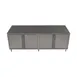 BK Resources CST-36120HL 120" Cabinet Base Hinged Doors Work Table with 4 Doors & Locks 1 image