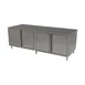 BK Resources CST-3684H2 84" Cabinet Base Dual Access Hinged Doors Work Table 2 image