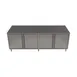 BK Resources CST-3696H2 96" Cabinet Base Dual Access Hinged Doors Work Table with (2) 4 Doors 1 image