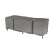 BK Resources CST-3696HL2 96" Cabinet Base Dual Access Hinged Doors Work Table w/ (2) 4 Doors & Locks 2 image