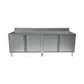 BK Resources CSTR5-36120H 120" Work Table, Cabinet Base with 4 Hinged Doors 1 image