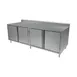 BK Resources CSTR5-36120HL 120" Chef Table, Cabinet Base with 4 Hinged Doors & Locks 2 image