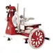 Omcan USA 26074 Trento Volano Meat Slicer – 14" Carbon Steel Blade, Manual Feed, Variable Thickness, Aluminum Body 1 image