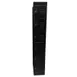 Omcan USA 43403 6-Tier Locker, 12"W x 18"D x 72"H, 6 Compartments, Painted Steel, Black 1 image