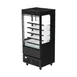 Asber AOM-36 35" Refrigerated Open Air Merchandiser in Black, 5 Shelves, 10 cu. ft. 1 image