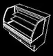 Oscartek CLASSIC GNG 1500 59" Self Serve Air Screen Refrigeration Merchandiser/Showcase/Display 2 image