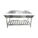 Adcraft EST-240 57" Water Bath Steam Table, (4) Wells 1 image
