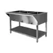 Klinger's Trading SW3H120 47-1/2" Stationary  (3) Sealed Well Electric Table, 1920 watts 1 image