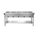 Koolmore KM-OWS-5 72" Electric Steam Table with Undershelf, (5) Open Wells 1 image