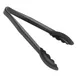 Cambro 9TGS110 Lugano Serving Tongs, 9" Black, Heat‑Resist -40°F to 212°F, NSF, Dishwasher Safe 1 image