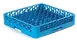 Carlisle RTP14 OptiClean Dishwasher Plate/Tray Peg Rack, Full Size, 2-15/16"H Pegg, Blue Polypropylene 1 image