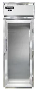 Continental Refrigerator D1RINRT-GD-SD 35" 1-Glass & 1-Solid Door Roll-Thru Refrigerator, 32 cu. ft., Top Mounted 1 image