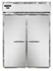 Continental Refrigerator D2RINSART-SD-GD 68" 2-Section Roll-Thru Refrigerator, 64 cu. ft. 1 image