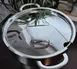Spring USA 444-61/24H Brigade Cover, 9-1/2" (24 cm) Hinged Stainless Steel for 6 Qt Soup Tureen 1 image