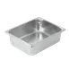 Vollrath 30242 Super Pan V® Food Pan, 1/2 Size, 4" Deep, 6.7 Qt Capacity 1 image