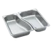 Vollrath 3100320 Super Pan® Super Shape Wild Pan, 1/3 Size Outer, 2.6 Quart 1 image