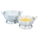 Vollrath 68298 11-Qt Aluminum Colander, 15-3/16" Diameter, 10‑Ga, NSF, Made in USA 1 image
