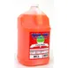 Winco 72012CS Benchmark Snow Cone Syrup, 1 Gallon Fuzzy Navel Flavor, Sweet Syrup - 4/Case 1 image