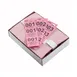 Winco CCK-5PK Coat Check, Pink - 500/Box 1 image