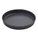 Winco FQP-10 Quiche Pan, 10" Dia. X 1-1/4"H, Round, Fluted 1 image