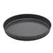 Winco FQP-12 Quiche Pan, 12" Dia. X 1-3/8"H, Round, Fluted 1 image