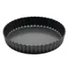 Winco FQP-8 Quiche Pan, 8" Dia. X 1-1/2"H, Round, Fluted 1 image